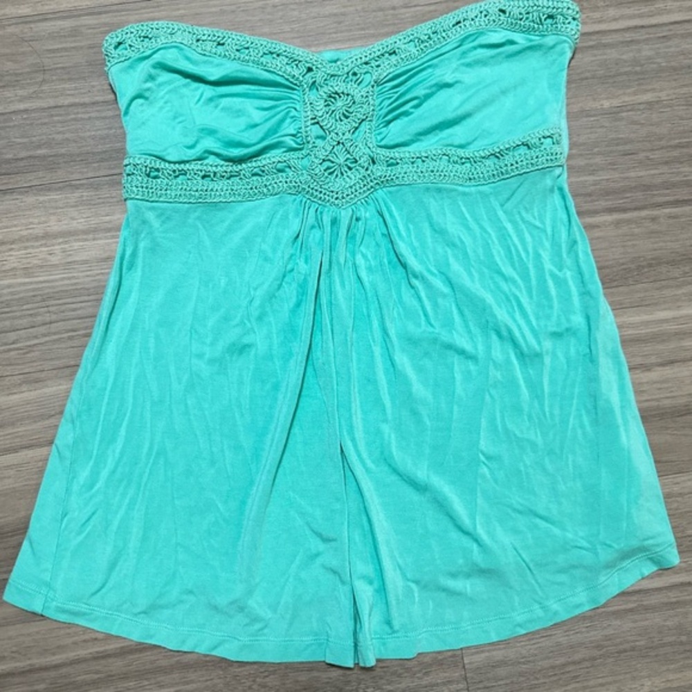 5/$25 Women's Strapless Crochet Top